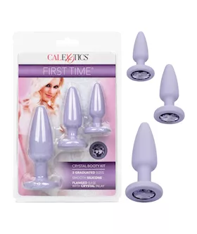 First Time Crystal Booty Kit - Purple