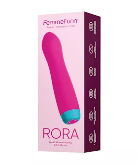Femme Funn Rora Rotating Bullet  Pink
