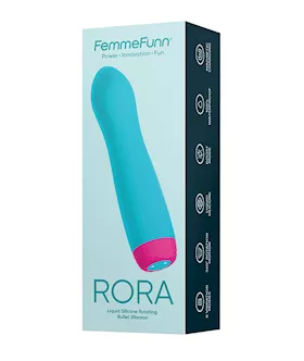 Femme Funn Rora Rotating Bullet  Turquoise