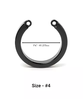 Cock Cage U-ring #4 - Black