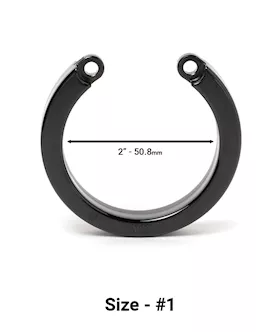 Cock Cage U-ring #1 - Black