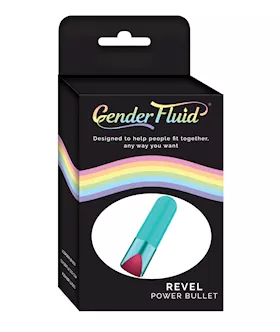 Gender Fluid Revel Power Bullet  Aqua