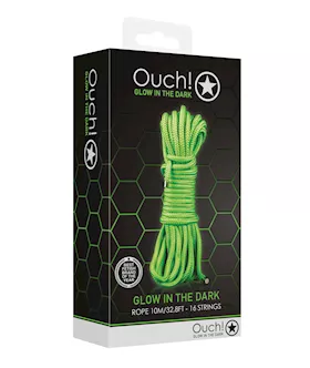 Shots Ouch Rope  10m Glow in the Dark
