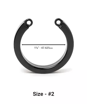 Cock Cage U-ring #2 - Black