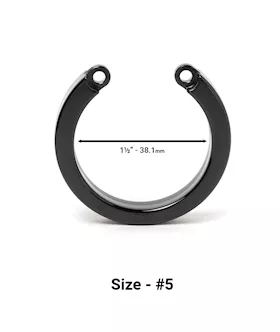 Cock Cage U-ring #5 - Black