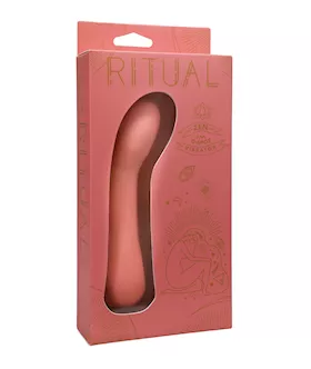 RITUAL Zen Rechargeable Silicone GSpot Vibe  Coral
