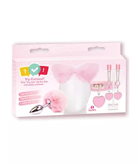 Try-curious Kitty Set - Pink