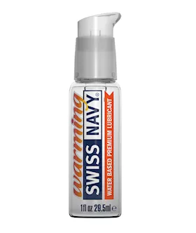 Swiss Navy Warming Water Based Lubricant  1 oz