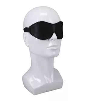 In A Bag Blindfold  Black