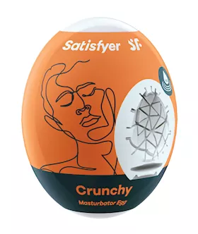 Satisfyer Masturbator Egg Crunchy
