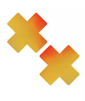 Neva Nude Chameleon Color Changing X Factor Pasties  OrangeYellow