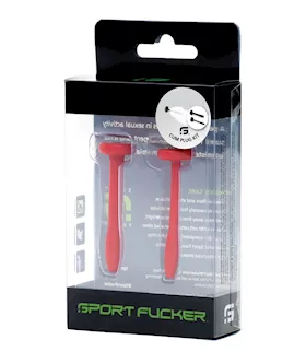 Sport Fucker Cum Plug Kit - Red