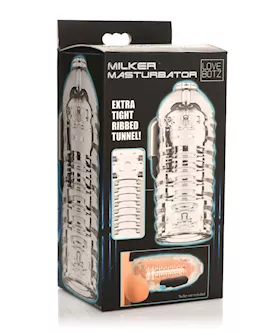 Lovebotz Milker Replacement Masturbator - Clear