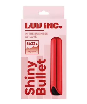 Luv Inc Shiny Bullet  Red
