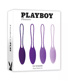 Playboy Pleasure Put In Work Kegel Set  AcaiOmbre