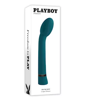 Playboy Pleasure On The Spot GSpot Vibrator  Deep Teal