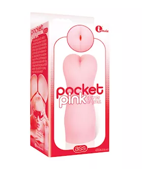 The 9's Pocket Pink Mini Ass Masturbator