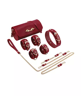 No Eta Federico Luxurious Leather Restraint Kit