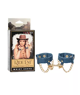Ride 039Em Premium Denim Collection Wrist Cuffs