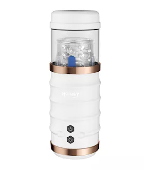 Warrior Auto Thrusting Male Masturbator - White