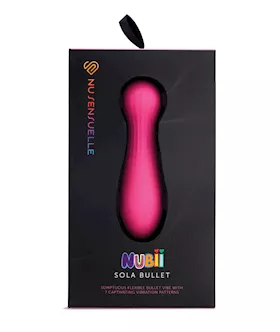 Nu Sensuelle Sola Nubii Flexible Bullet  Pink