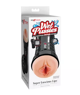 Pdx Extreme Wet Pussies Super Luscious Lips Stroker - Light