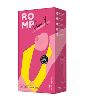 ROMP Shine X Clitoral Vibrator Pink