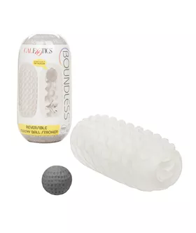 Boundless Reversible Squishy Ball Stroker - Smoke