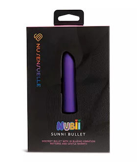 Nu Sensuelle Sunni Nubii Warming Bullet  Purple