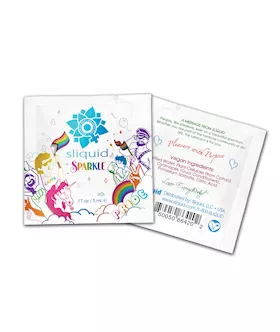 Sliquid Naturals Sparkle Pride Water Based Lube  17 oz