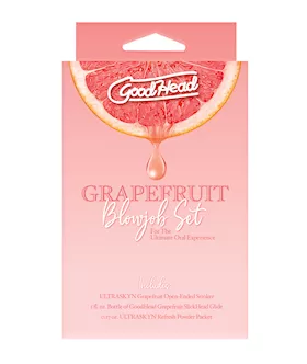 Goodhead Grapefruit Blowjob Set