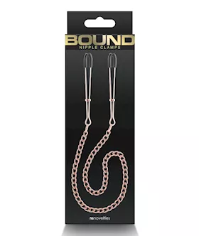 Bound DC3 Nipple Clamps  Rose Gold