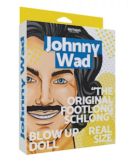 Johnny Wad wLarge Penis Blow Up Doll
