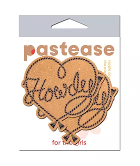 Pastease Howdy Rope Heart  Tan OS