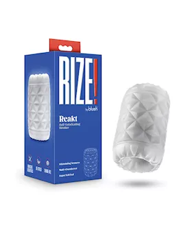Blush Rize Self Lubricating Stroker - Reakt