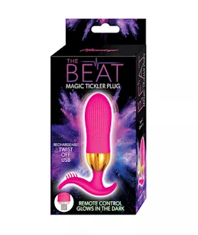 The Beat Magic Tickler Plug  Pink