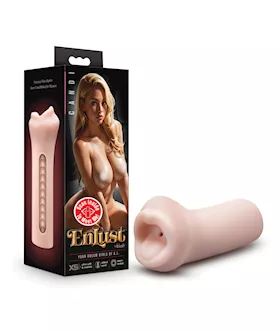 Blush Enlust Mouth Stroker - Candi