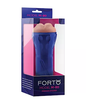 Forto Model M-80 Hard-side Mouth Masturbator - Light