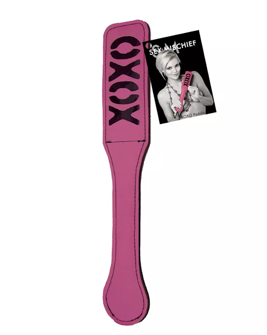 Sex & Mischief Xoxo Paddle - Pink