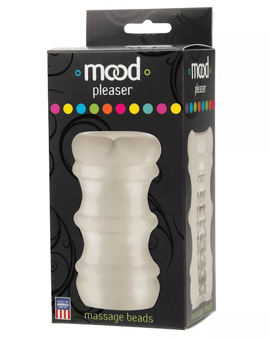 Mood Ultraskyn Massage Beads Stroker - Frost