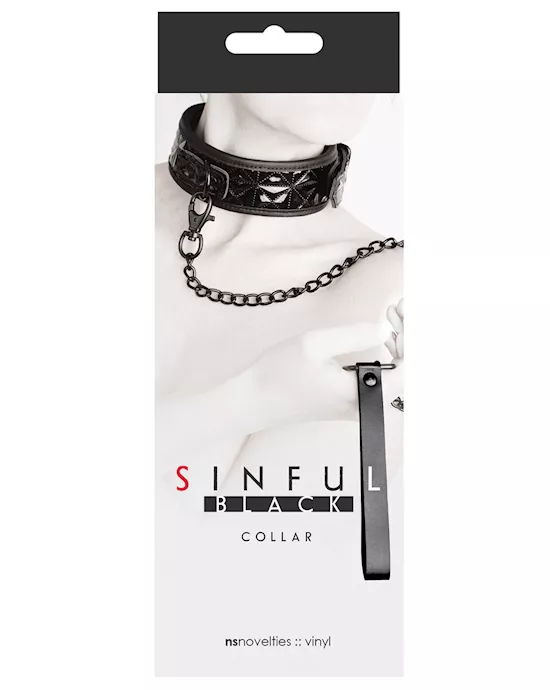 Sinful Collar - Black