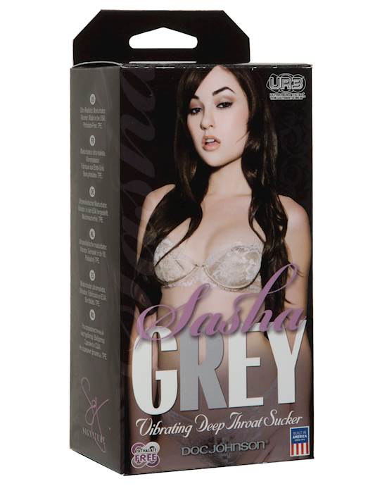 Sasha Grey Vibrating Deep Throat Sucker