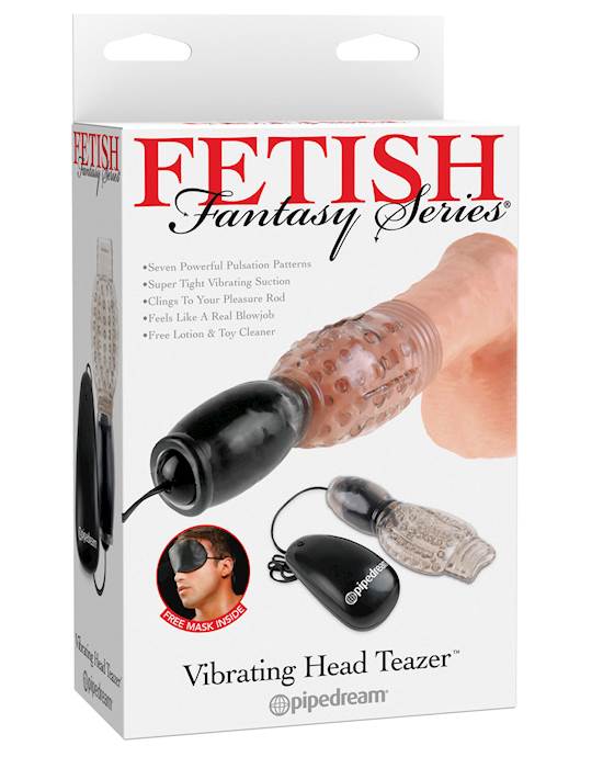 Fetish Fantasy Series Vibrating Head Teazer  Clear