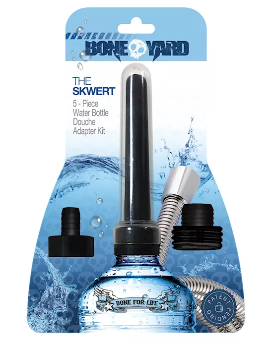 Boneyard Skwert 5 Pc Water Bottle Douche Adaptor Kit