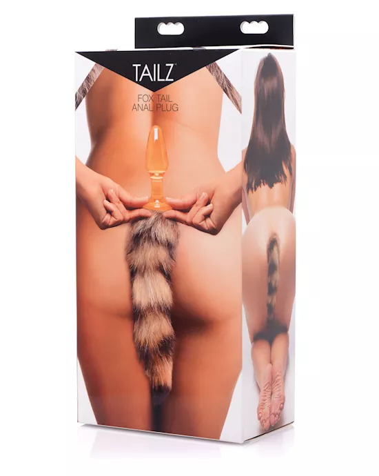 Tailz Fox Tail Glass Anal Plug