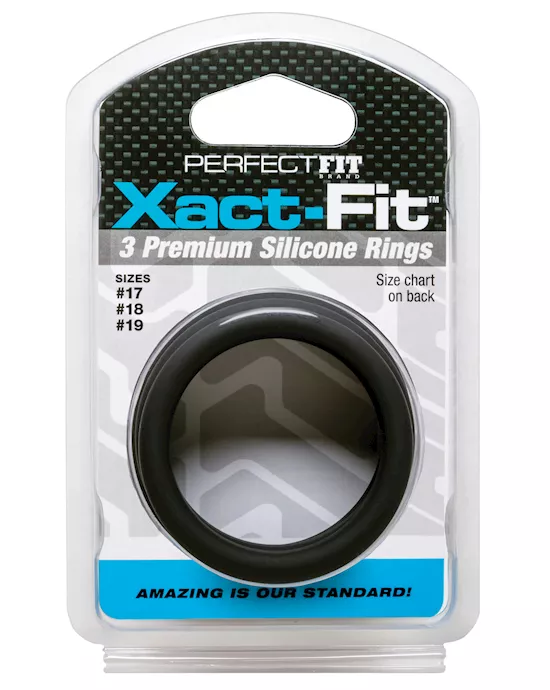 Perfect Fit Xact Fit 3 Ring Kit M/L - Black