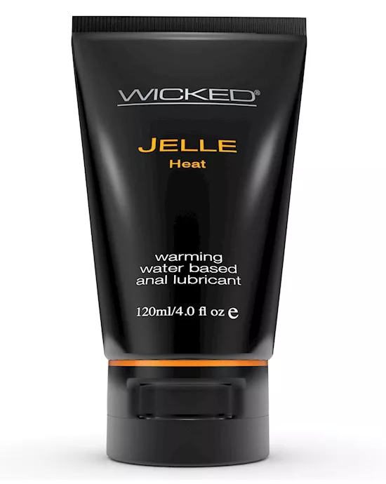 Wicked Sensual Care Jelle Warming Water Based Anal Gel Lubricant - 4 oz