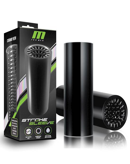 Blush M for Men Stroke Sleeve  Black