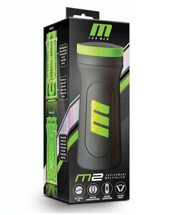 Blush M for Men M2 Superior Stroker  Black