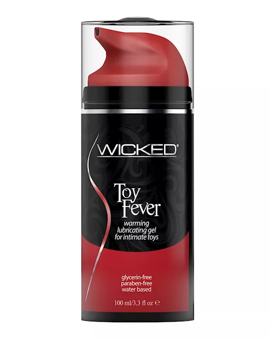 Wicked Sensual Care Toy Fever Water Based Warming Lubricant - 3.3 oz